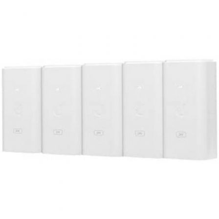 Ubiquiti Inyector PoE POE-24-12W-5P Pack de 5 unidades Ubiquiti Inyector PoE POE-24-12W-5P Pack de 5 unidades
